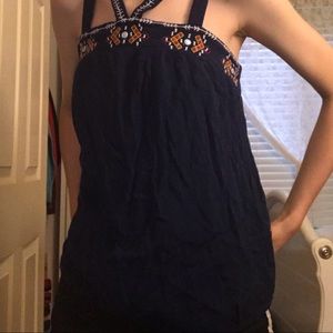tank top with thick straps